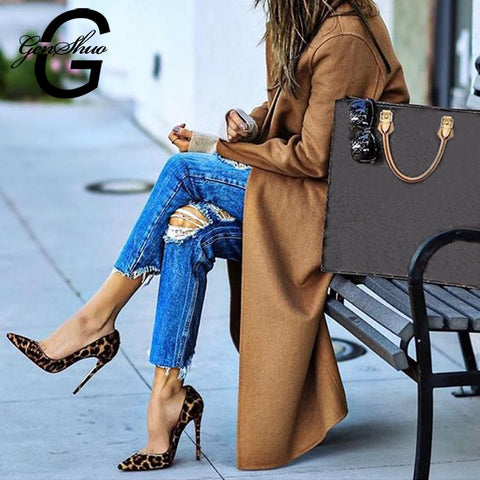 2020 Summer Pumps Sexy snake print Slippers Sandals Shoes Women Thin High Heels Square Toe Sandal Lady Pump Shoes Mules