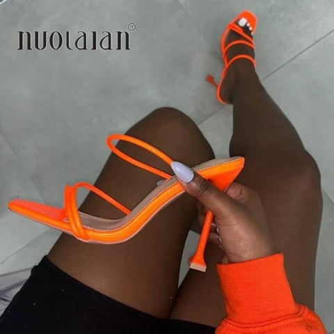 2020 Nightclub Spring Serpentine Platform High Heels Women Fashion High Heels 10cm Heels Platform Sandals Party Wedding Shoes